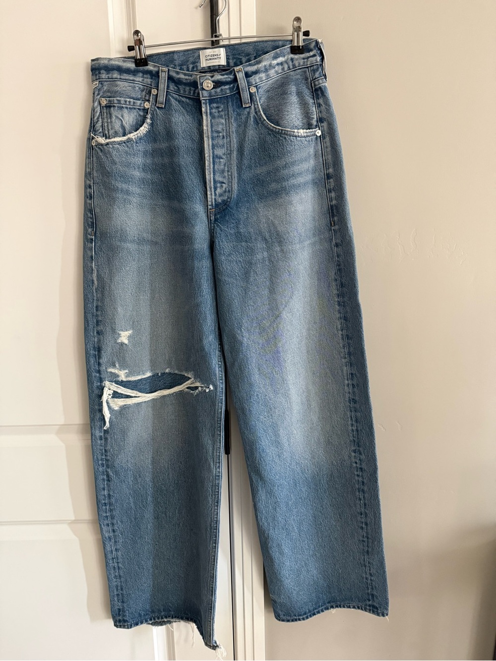 Citizens of Humanity Ayla Baggy Jeans in the wash Clavary, NWOT, Sz 27 - Picture 2 of 6